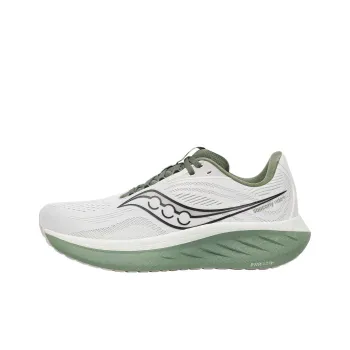 Saucony Ride 18 White Olivine