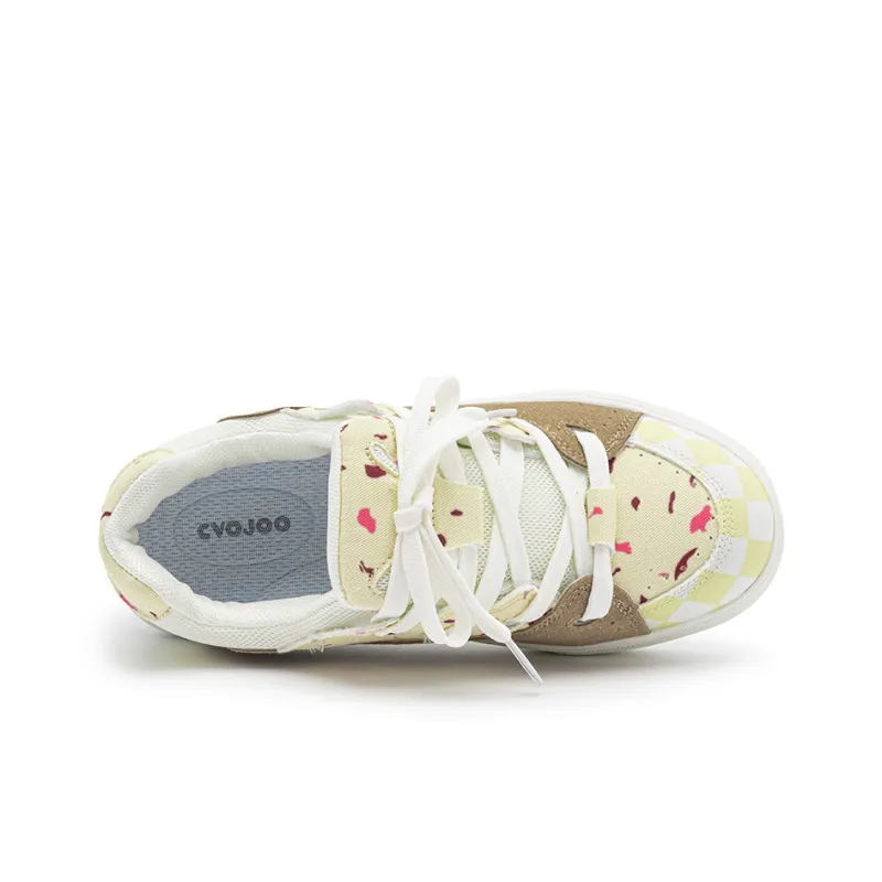 CVOJOO Non-slip Lightweight Low-Top Skateboard Shoes Unisex-102