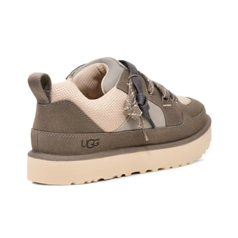 UGG Highland Slip Resistant Low Top Casual Shoes Men's Brown/Beige-5