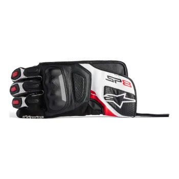 Balenciaga Goatskin Clutch Regular Men's Black & White & Red