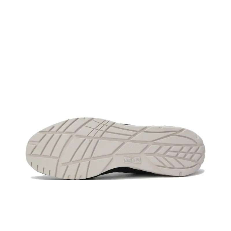 DESCENTE Non slip Lightweight Low Top Casual Running Shoes Unisex Black-4