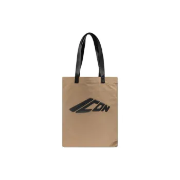 DSQUARED 2 Fabric Tote Bag, Shopping Bag, Shoulder Bag Men's Khaki