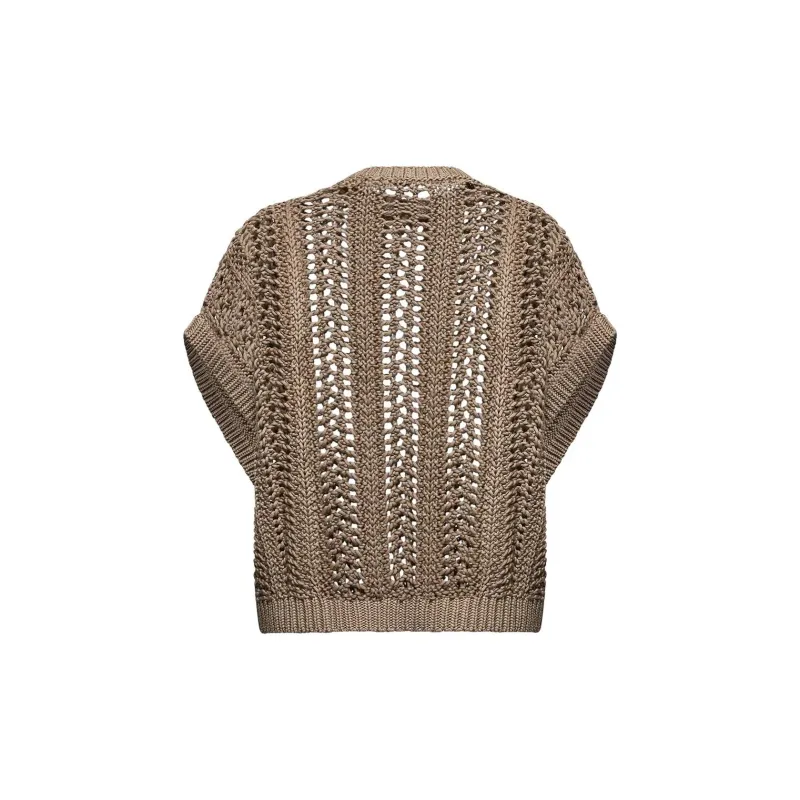 Brunello Cucinelli Crewneck Knitted Top-1