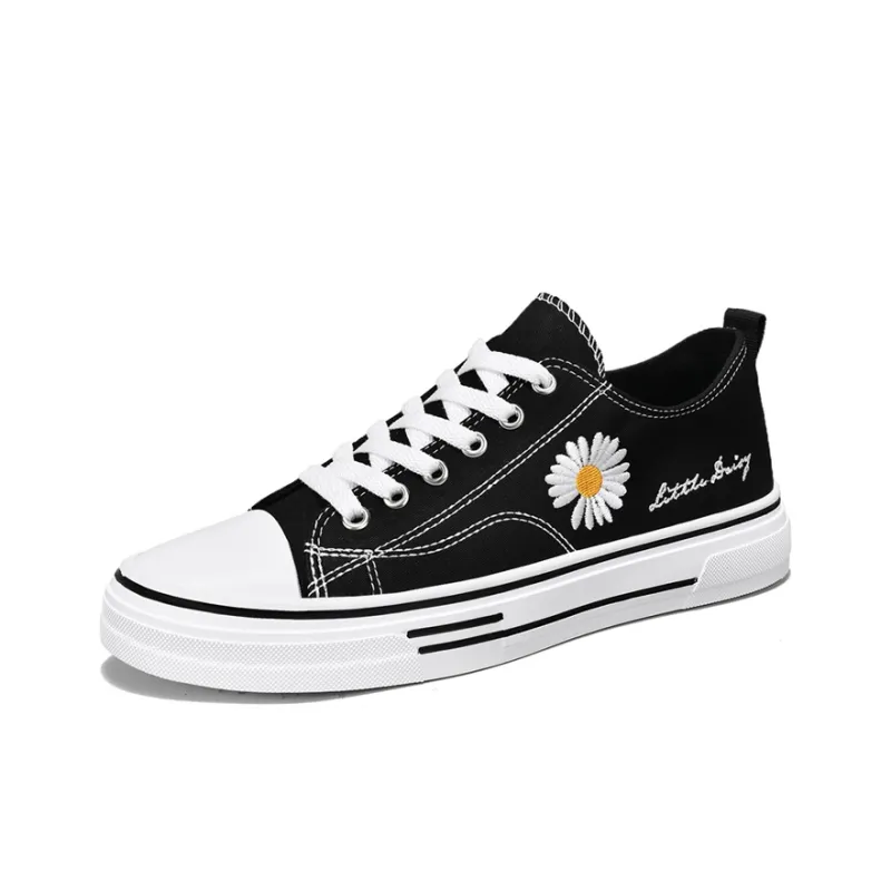 JANECO Slip Resistant, Abrasion Resistant, Breathable Low Top Canvas Shoes Men's-1