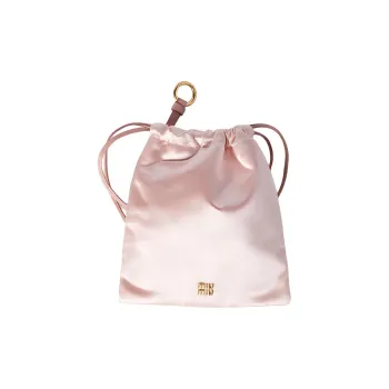 MIU MIU Satin Clutch Women's Pink