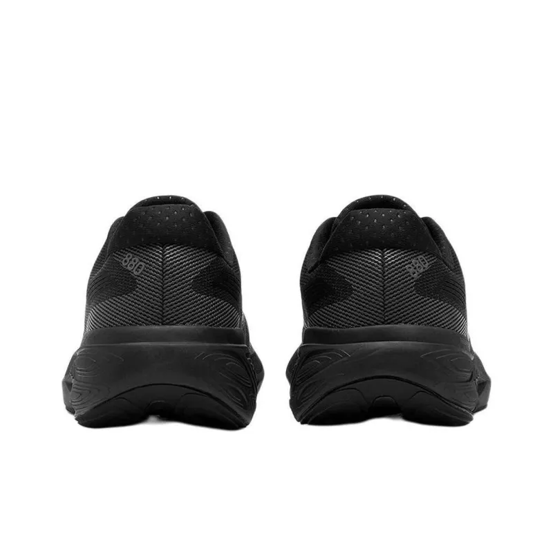 New Balance Anti Slip Wear Resistant Low Top Running Shoes Women's Black Loose Fit-3
