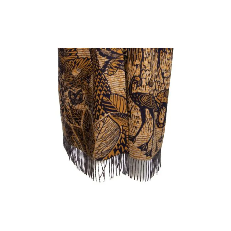 DIOR Tropicalia Toile De Jouy Opera Fringed Hem Coat-3