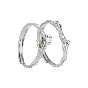 Chongqing Gold Store S999 Fine Silver Rings Unisex