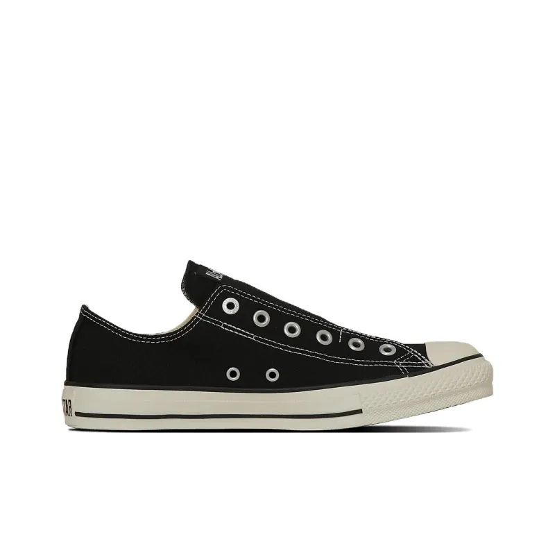 Converse All Star Anti Slip Wear Resistant Low Top Canvas Shoes Unisex Black-1
