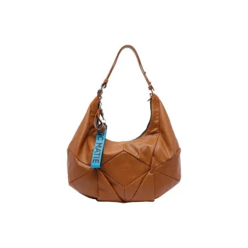 Vic Matie Calfskin Shoulder Bag Women's Brown