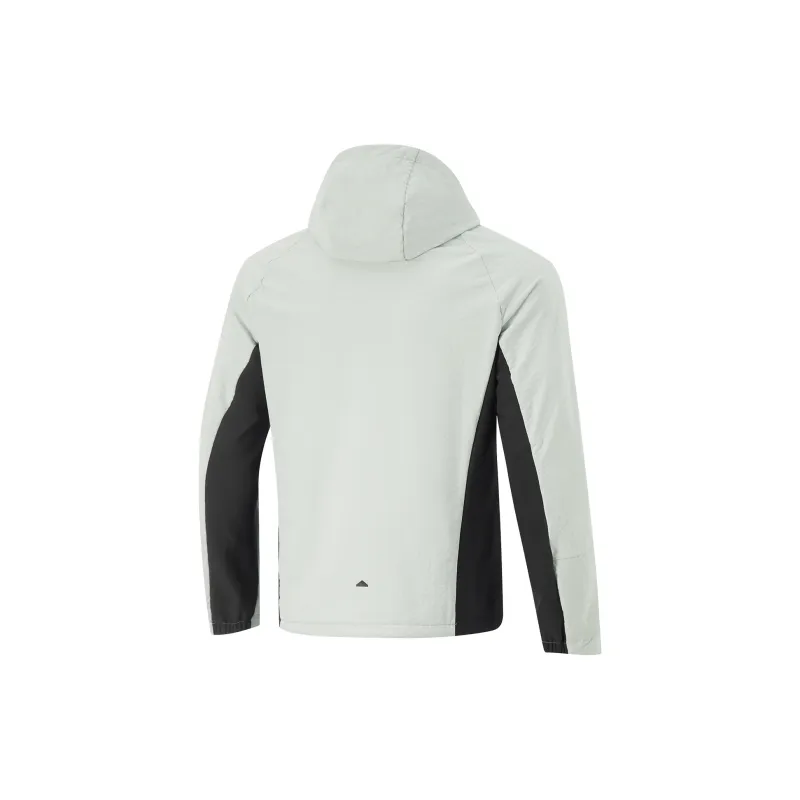 LiNing Running Collection Trench Coat Men's Waterdrop Gray-1
