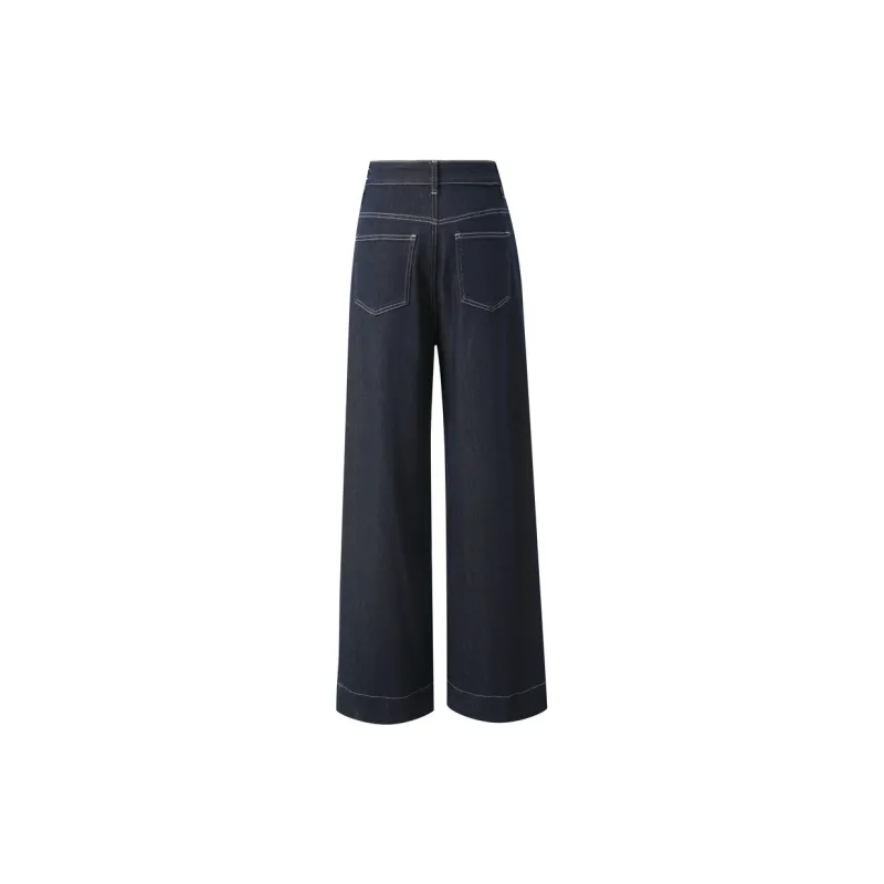3COLOUR Jeans Women's Deep Sea Blue-1