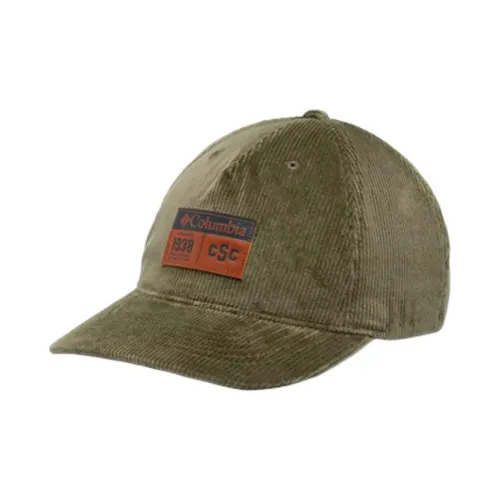 Columbia Cotton Baseball Caps Unisex Green