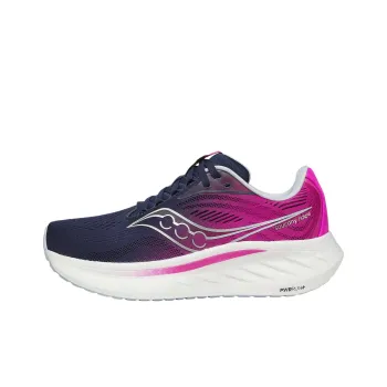 Saucony Ride 18 Navy Fuchsia Women's