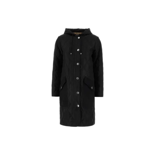 Burberry Quilted Hooded Jacket