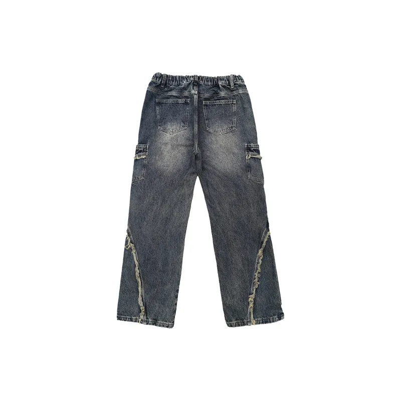 Kudamm Jeans Unisex Vintage Blue-1