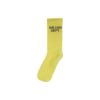 Gallery Dept. Mid-Calf Socks Men's 1 Pack Yellow