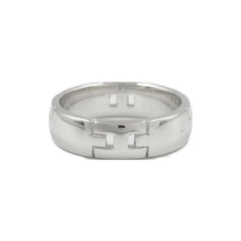 HERMES White Gold Rings Women's Silver-2