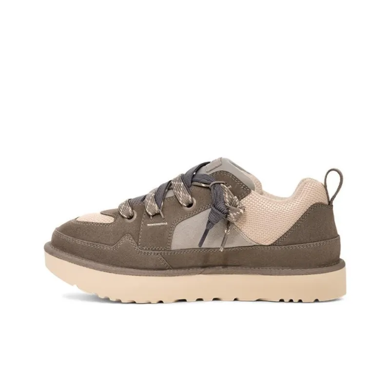 UGG Highland Slip Resistant Low Top Casual Shoes Men's Brown/Beige-1