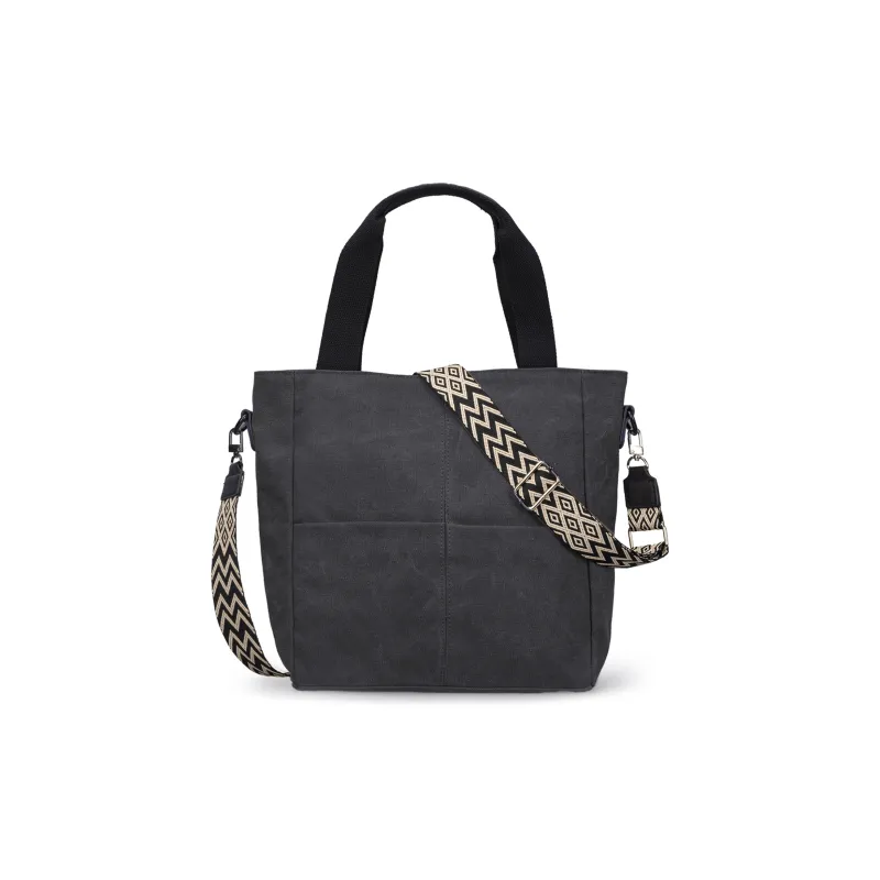 TAKI Canvas Canvas Bag Tote Bag Shopping Bag Handbag Unisex Multicolor-0