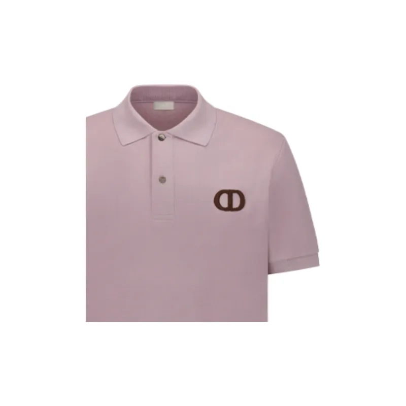 DIOR Quarterly New Products Polo Shirts Men Purple-2