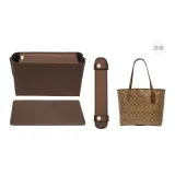 City33[Dark Brown]Zippers Liner+Shoulder Pads+Bottom Pad