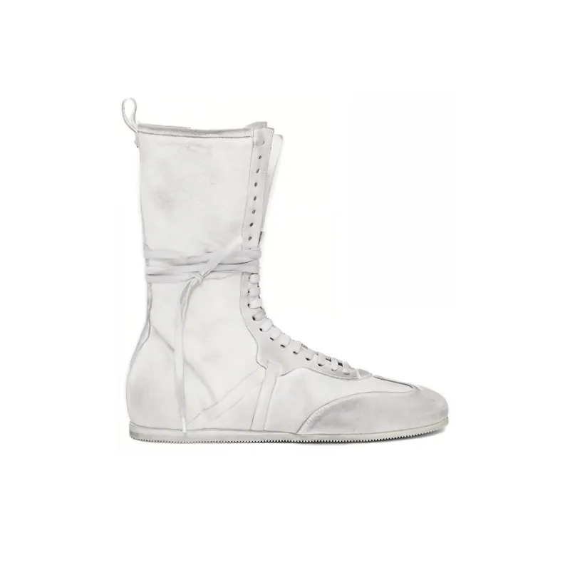 Ann Demeulemeester Fides Ankle Boots Women's White-1