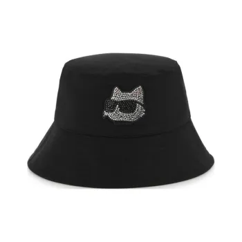 KARL LAGERFELD / Karl Lagerfeld Jeans Logo print Cotton Bucket Hat