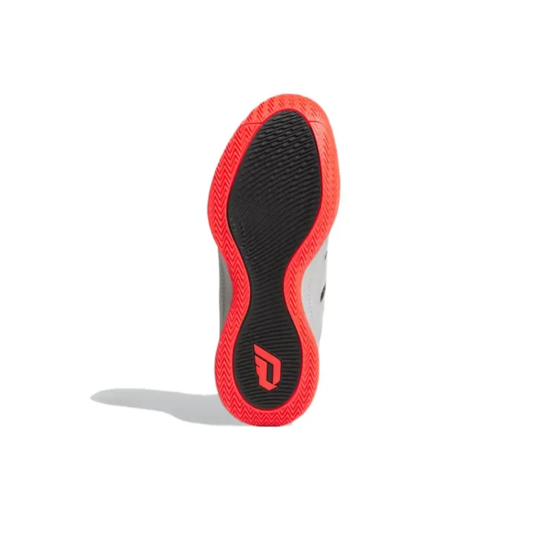 Adidas Dame Certified 3 Core Black Lucid Red Grey Two-2