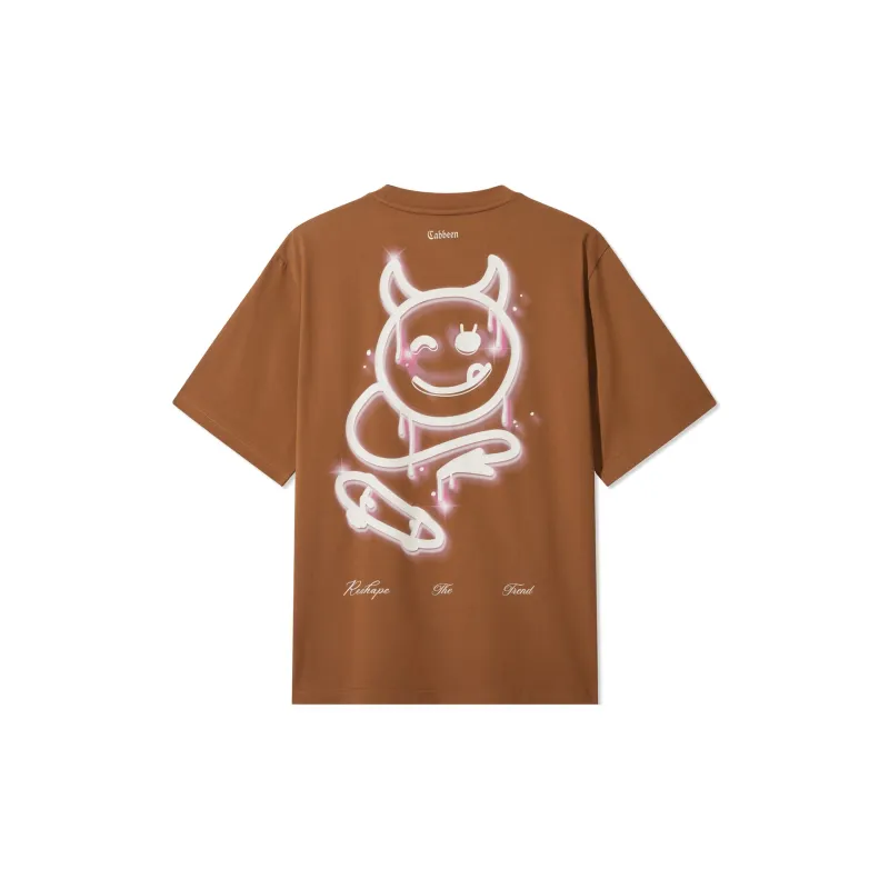 Cabbeen T Shirts Men Coffee 65-1