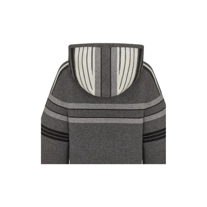DIOR Dioralps Cashmere Sweater Women's Gray-3