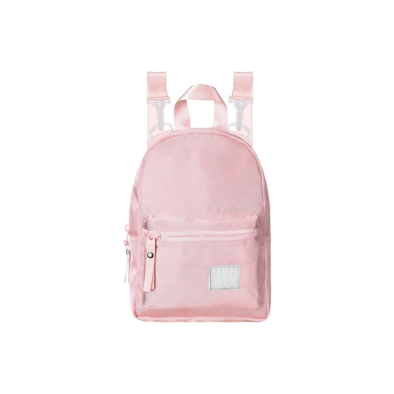 TURN UP Polyester Backpack Women's Pink-0