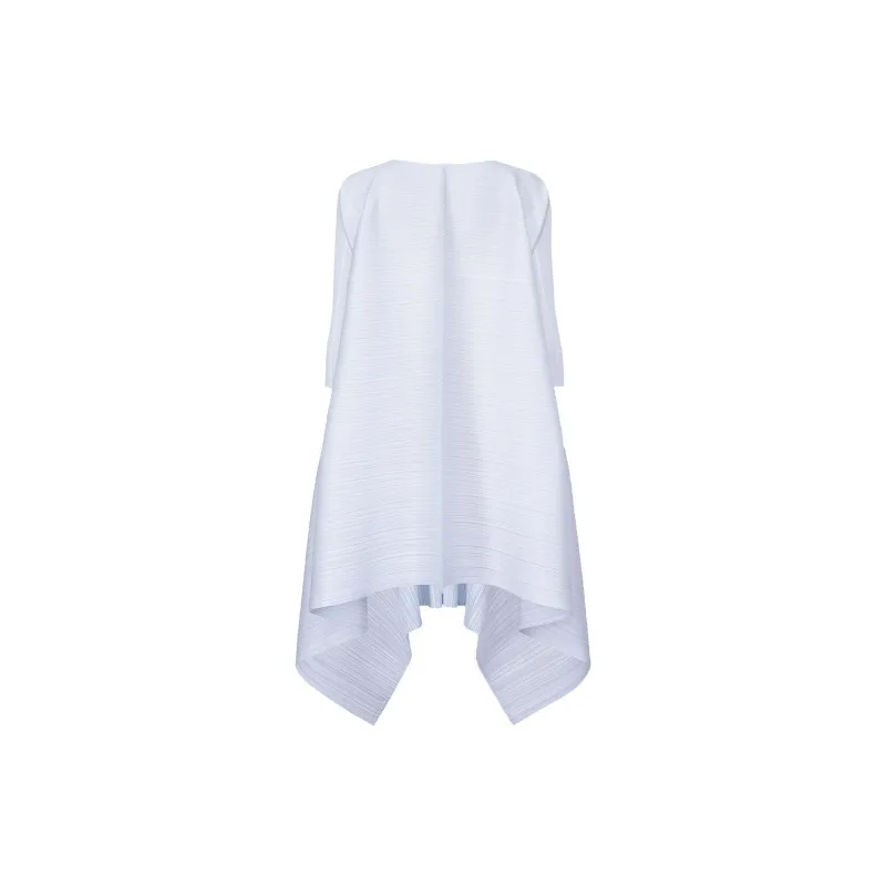 PLEATS PLEASE ISSEY MIYAKE SS24 Long Sleeved Dresses Women's Ice Gray-1