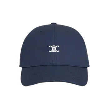 CELINE Triomphe Baseball Cap In Cotton