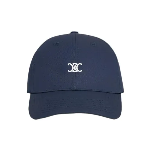 CELINE Triomphe Baseball Cap In Cotton