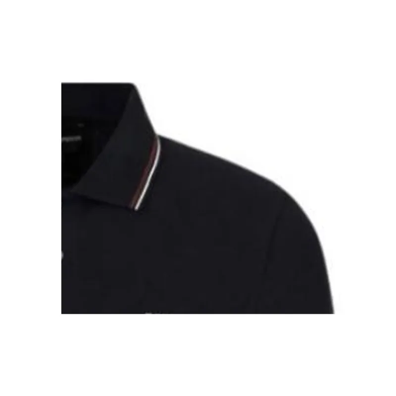 EMPORIO ARMANI Polo Shirt Men Black-4