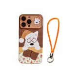 Quilt with Puppy Design, with Wrist Strap Lanyard, 6 Colors Available