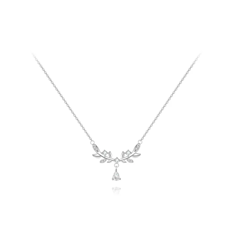KUMET 999 Fine Silver Necklaces Women's Same For Couples-4