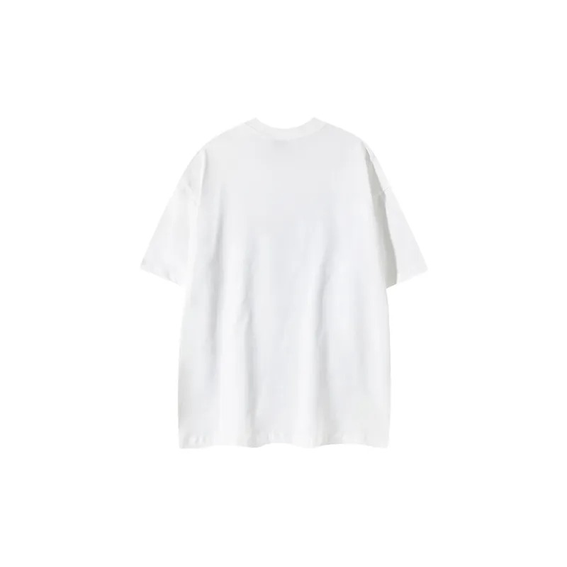 T Shirt Unisex Pure White Color-3