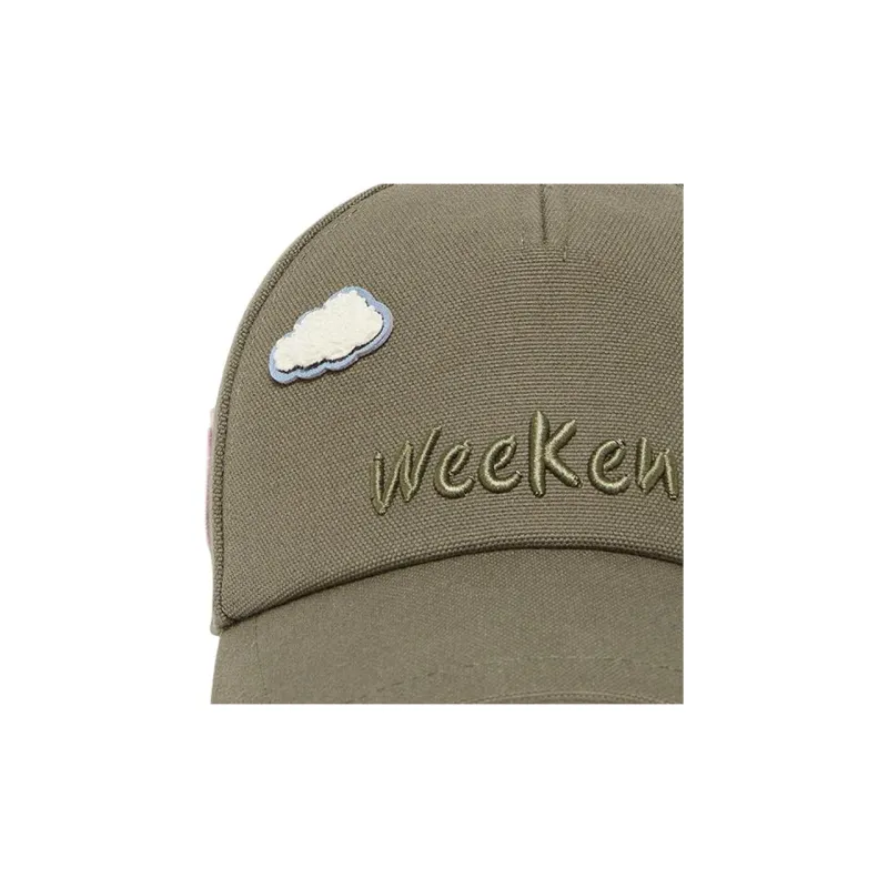 MaxMara Polyester Baseball Caps Women's Khaki-2