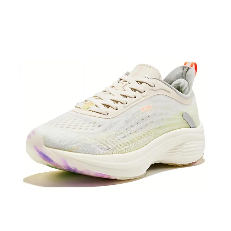 Erke Strange Bullet 3.0 Low-Top Running Shoes Women's White Green-1