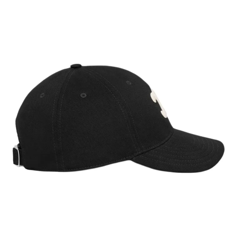 CELINE Triomphe Baseball Cap In Cotton-2