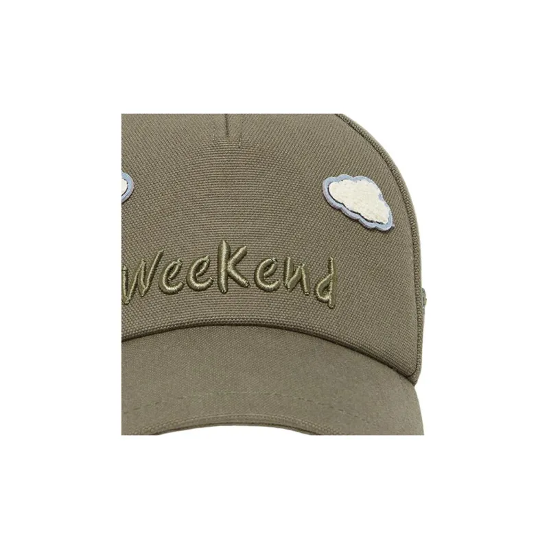 MaxMara Polyester Baseball Caps Women's Khaki-1