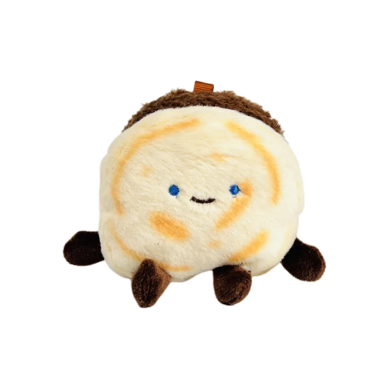 Wei Xin Compatibility Apple AirPods 4/2/3/4th Generation/AirPods Pro/Pro 2 Plush Meat Sandwich Doll Headphone Cases-0