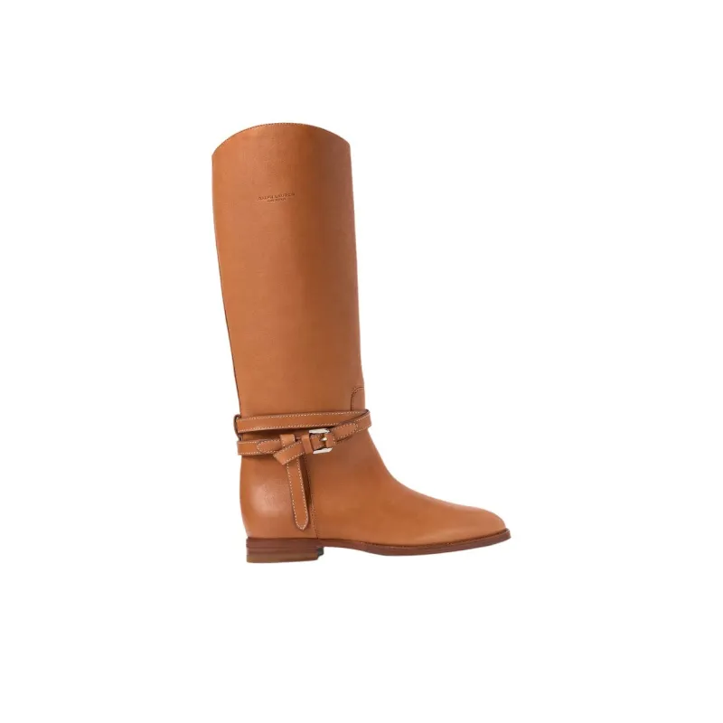 LAUREN RALPH LAUREN Donnely Knee-high Boots Women's Brown-1