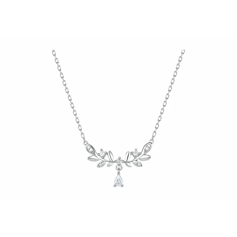 CHINA GOLD 999 Fine Silver Necklaces Women's-0