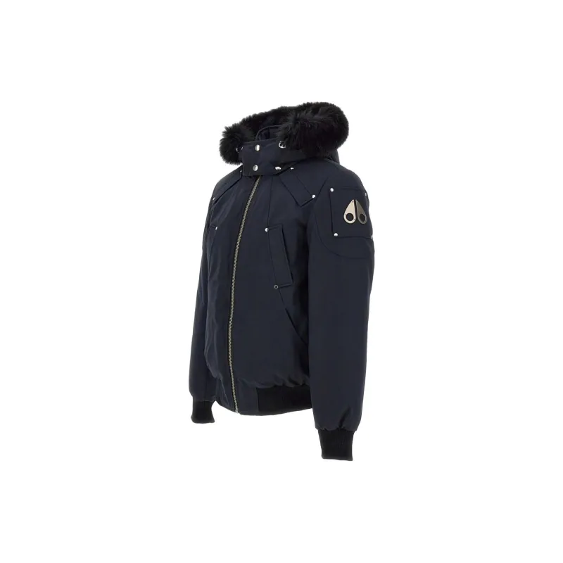 Moose Knuckles Down Jacket Men's Dark Blue/Black-1