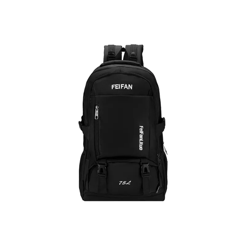 GOBLIN SHARKS 1759 Nylon Backpack Extra Large Unisex Black/Orange/Green/Gray/Blue-0