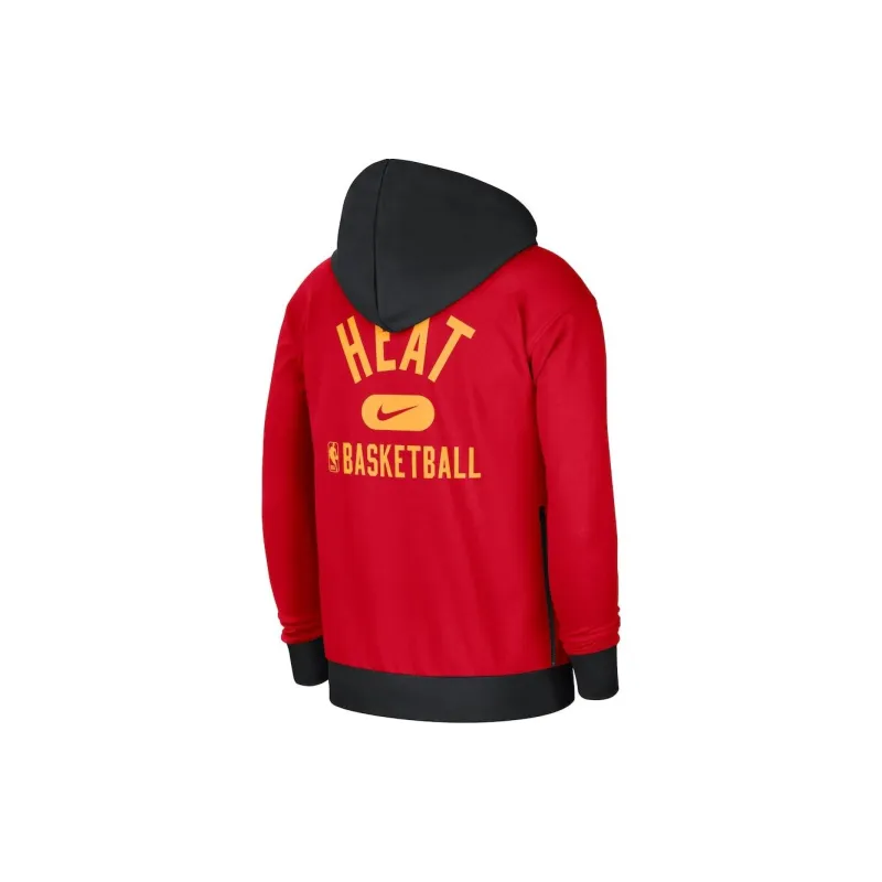 Nike x NBA Miami HeatCourtside Jacket Men's Red-1