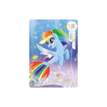 KAYOU My Little Pony Shimmer Moon Bag SSR Fish Card Cloud Treasure First Shot IP/Anime Cards 1 Pc